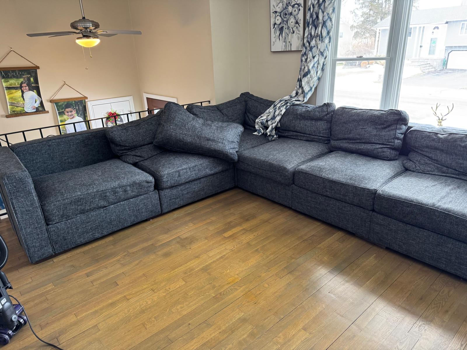 A living room cleaned by Gaby's Cleaning Service